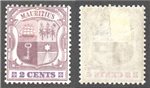 Mauritius Scott 94var Mint (P)